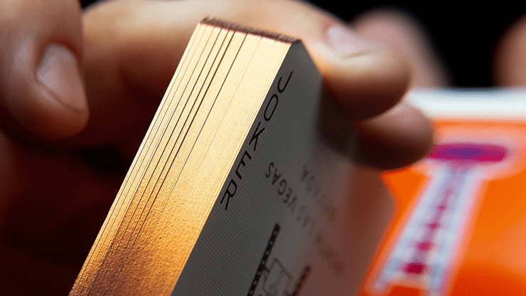(image for) Gilded Vintage Feel Jerry's Nuggets (Orange) Playing Cards - Click Image to Close