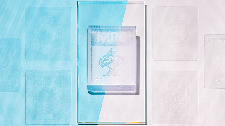 (image for) Invisible AQUA Playing Cards by MPC - Click Image to Close