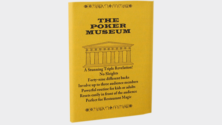 (image for) Poker Museum by JL Magic - Trick - Click Image to Close