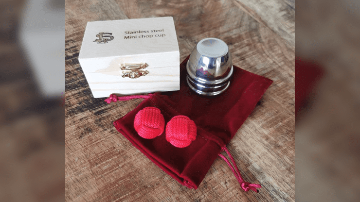 (image for) Stainless Steel Mini Chop Cup (with Chop Cup Balls) - Click Image to Close