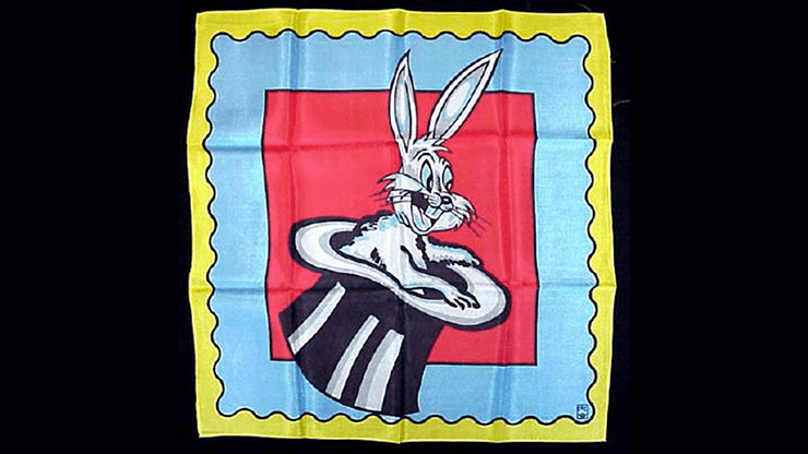 (image for) Rice Picture Silk 18" (Rabbit in Hat) by Silk King Studios - Trick - Click Image to Close