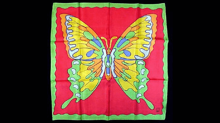 (image for) Rice Picture Silk 18" (Butterfly) by Silk King Studios - Trick - Click Image to Close