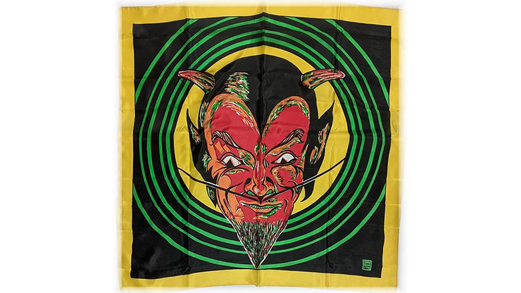 (image for) Rice Picture Silk 18" (Devil) by Silk King Studios - Trick - Click Image to Close