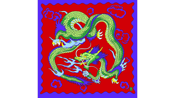 (image for) Rice Picture Silk 18" (Imperial Dragon) by Silk King Studios - Trick - Click Image to Close