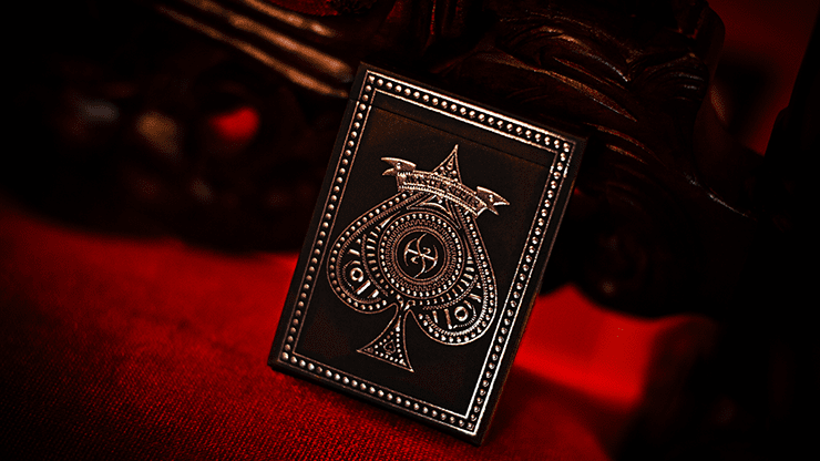 (image for) Black Platinum Lordz Playing Cards (Foil) - Click Image to Close