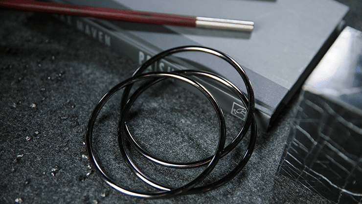 (image for) 4" Linking Rings (Space Grey) by TCC - Trick - Click Image to Close
