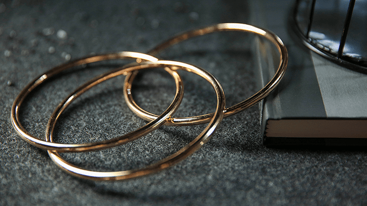 (image for) 4" Linking Rings (Gold) by TCC - Trick - Click Image to Close
