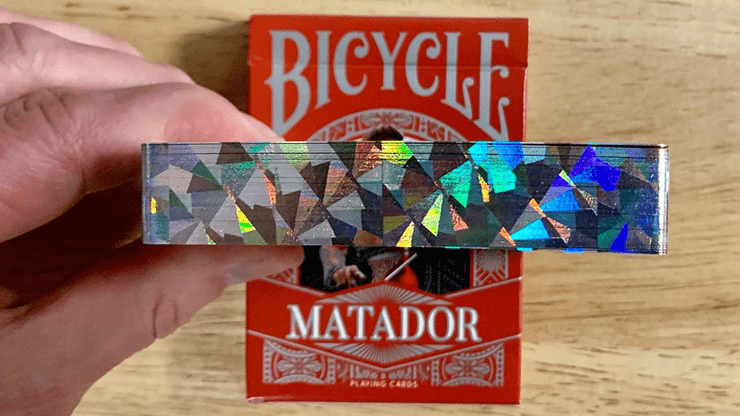 (image for) Bicycle Matador (Red Gilded) Playing Cards - Click Image to Close