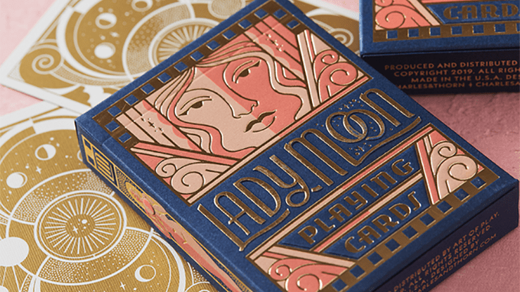 (image for) Lady Moon Playing Cards by Art of Play - Click Image to Close