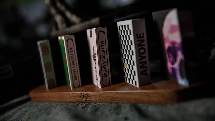 (image for) Wooden Sideways Playing Card Display Batten (Five Decks) by TCC - Click Image to Close
