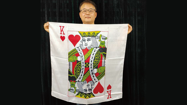 (image for) King Card Silk 36" by JL Magic - Trick - Click Image to Close