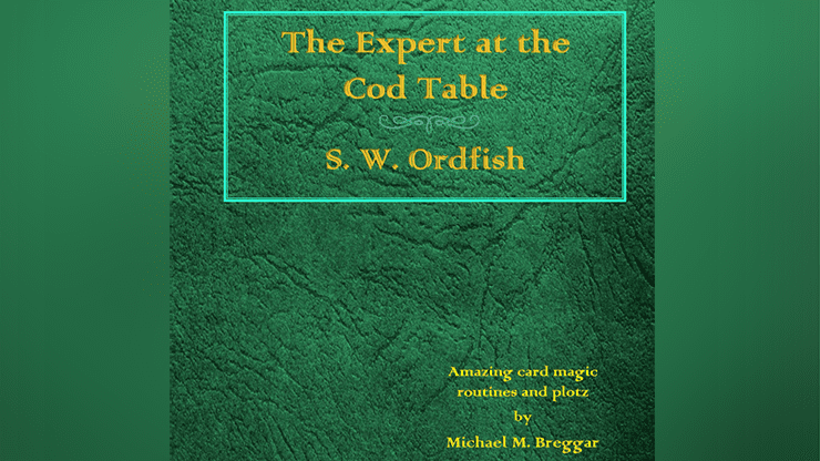 (image for) The Expert at the Cod Table by Michael Breggar Mixed Media DOWNLOAD - Click Image to Close