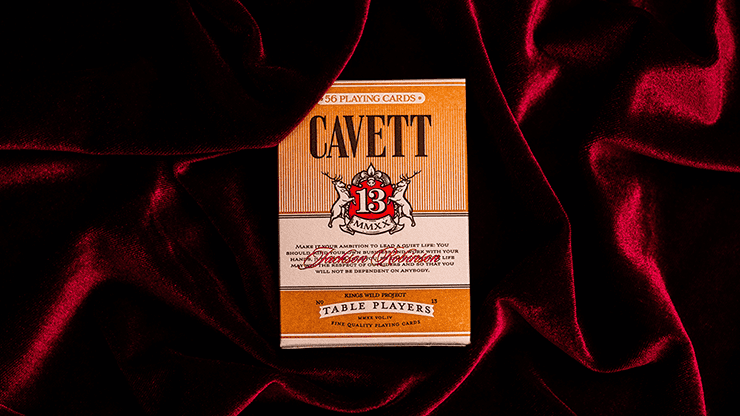 (image for) No.13 Table Players Vol. 4 (Cavett) Playing Cards by Kings Wild Project