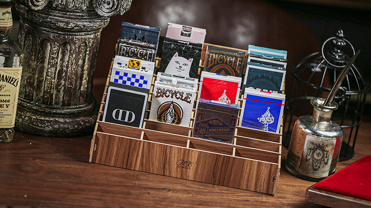 (image for) Wooden (Large- 40 Decks) Playing Card Display by TCC - Click Image to Close