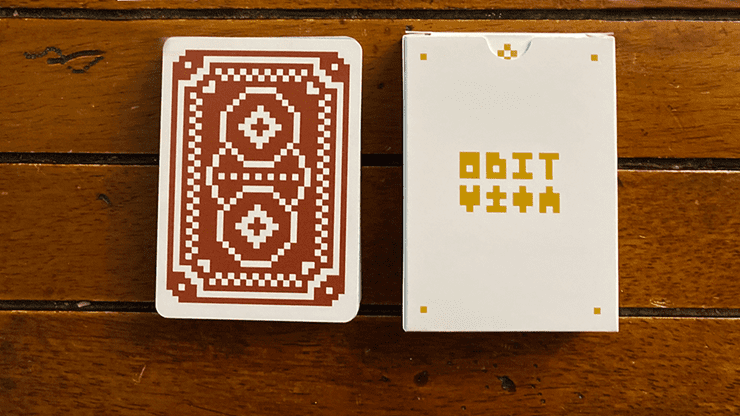 (image for) 8 Bit Red Playing Cards - Click Image to Close