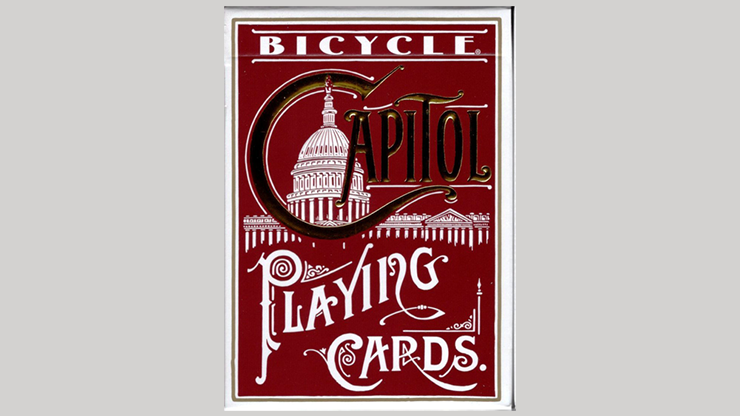 (image for) Bicycle Capitol (RED) Playing Cards by US Playing Card - Click Image to Close