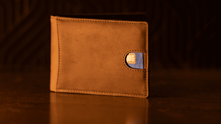 (image for) FPS Wallet Brown (Gimmicks and Online Instructions) by Magic Firm - Trick - Click Image to Close