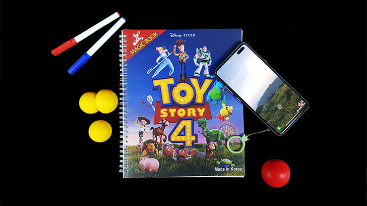 (image for) Magic Coloring Book (Toy Story 4) by JL Magic - Trick - Click Image to Close