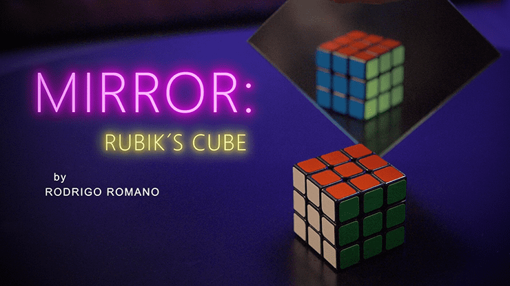 (image for) Mirror Standard Rubik Cube (Gimmick and Online Instructions) by Rodrigo Romano - Trick - Click Image to Close
