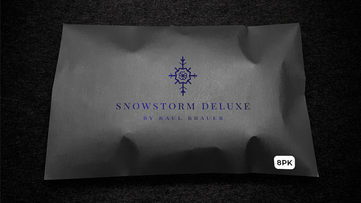(image for) Snowstorm Deluxe (White) by Raul Brauer - Trick - Click Image to Close