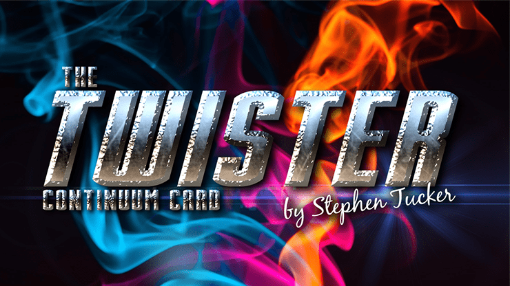 (image for) BIGBLINDMEDIA Presents The Twister Continuum Card Blue (Gimmick and Online Instructions) by Stephen Tucker - Trick - Click Image to Close