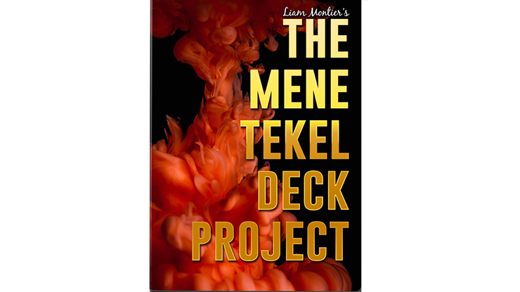(image for) BIGBLINDMEDIA Presents The Mene Tekel Deck Red Project with Liam Montier (Gimmicks and Online Instructions) - Trick - Click Image to Close