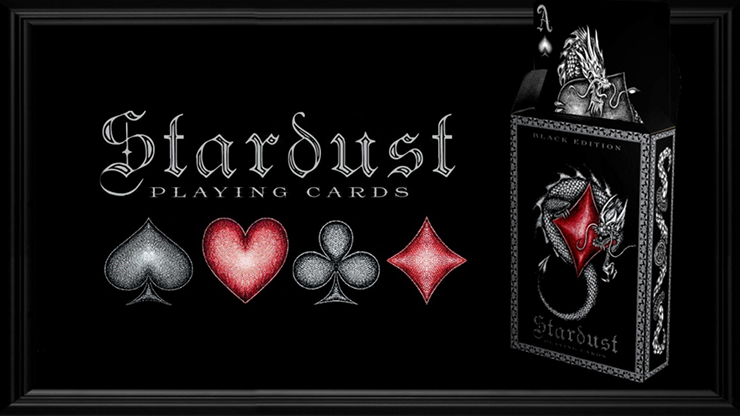 (image for) Stardust Black Edition Playing Cards - Click Image to Close