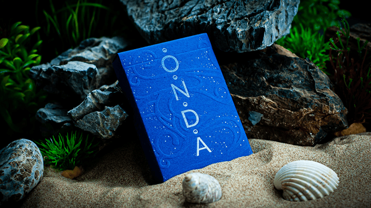 (image for) ONDA Ultramarine Playing Cards by JOCU - Click Image to Close