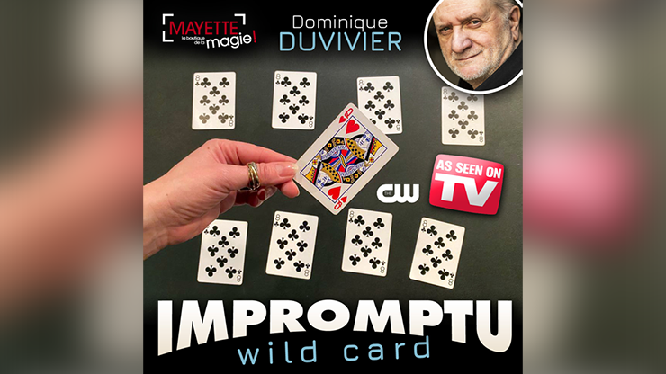 (image for) Impromptu Wild Card (Gimmicks and Online Instructions) by Dominique Duvivier - Trick - Click Image to Close