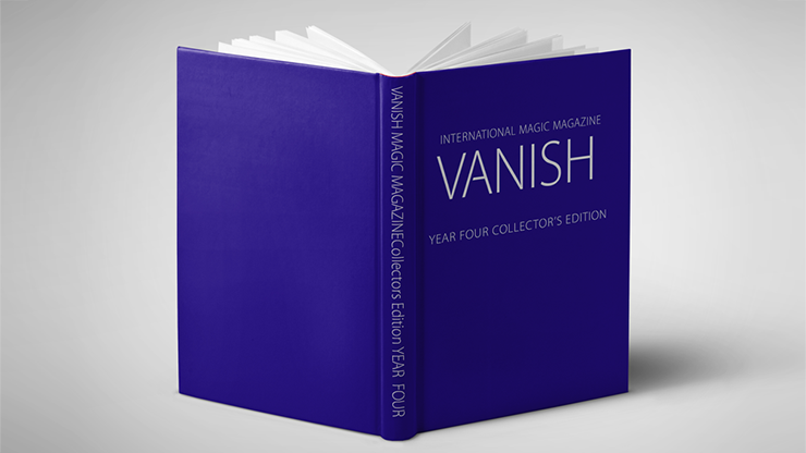 (image for) VANISH MAGIC MAGAZINE Collectors Edition Year Four (Hardcover) by Vanish Magazine - Book - Click Image to Close