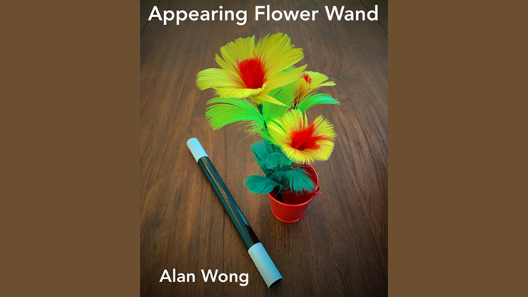 (image for) Appearing Flower Wand by Alan Wong - Trick - Click Image to Close