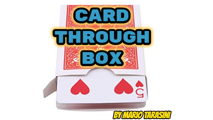 (image for) Card Through Box by Mario Tarasini video DOWNLOAD