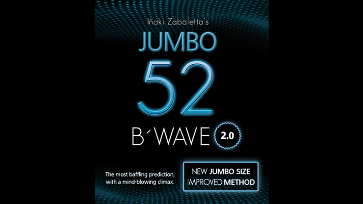 (image for) 52 B Wave Jumbo 2.0 (Gimmicks and Online Instructions) by Vernet Magic - Trick - Click Image to Close
