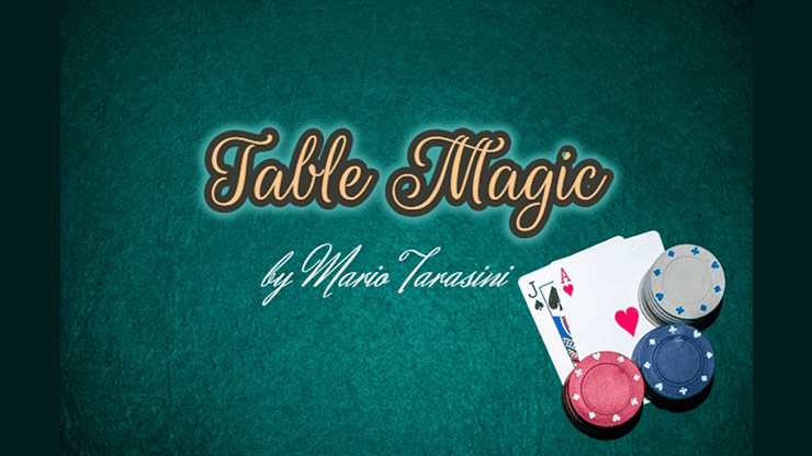 (image for) Table Magic by Mario Tarasini video DOWNLOAD