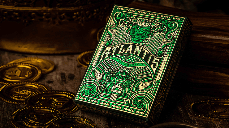 (image for) Atlantis Rise Edition Playing Cards by Riffle Shuffle - Click Image to Close