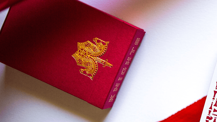 (image for) Red Knights Playing Cards - Click Image to Close