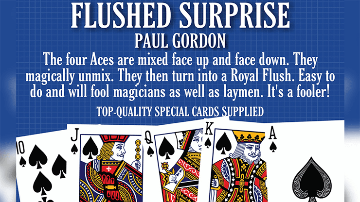 (image for) FLUSHED SURPRISE by Paul Gordon - Trick - Click Image to Close