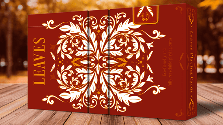 (image for) Leaves Autumn Playing Cards by Dutch Card House Company - Click Image to Close