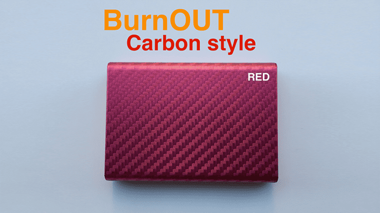 (image for) BURNOUT 2.0 CARBON RED by Victor Voitko (Gimmick and Online Instructions) - Trick - Click Image to Close