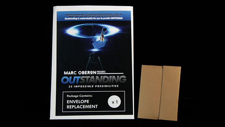 (image for) OUTSTANDING Refill Envelope by Marc Oberon - Trick - Click Image to Close