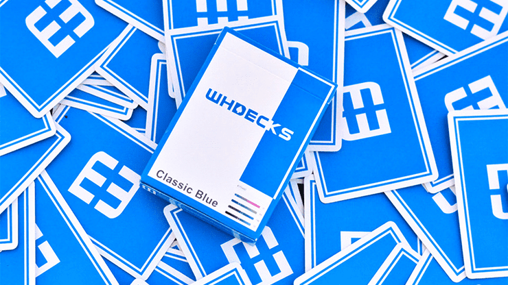 (image for) WH Classic Blue Playing Cards - Click Image to Close