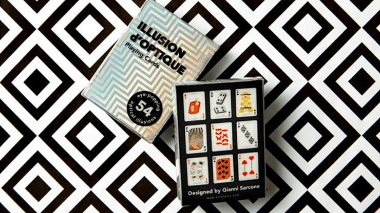 (image for) Illusion d'Optique Playing Cards by Art of Play - Click Image to Close