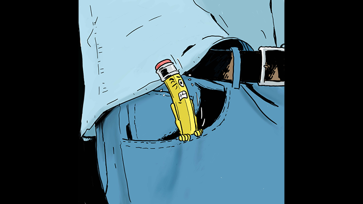 (image for) Rising Pencil From Pocket by Armen ?kobalj video DOWNLOAD