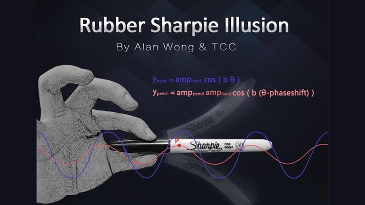 (image for) Rubber Sharpie Illusion by Alan Wong & TCC - Trick - Click Image to Close