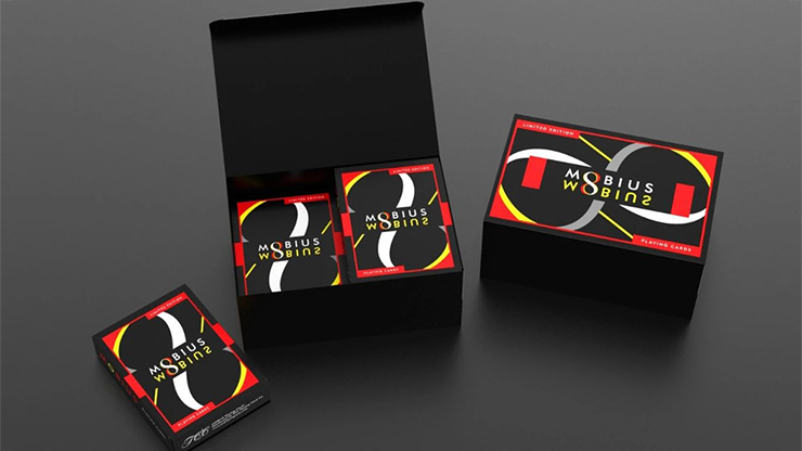 (image for) MOBIUS Black Playing Cards by TCC Presents - Click Image to Close