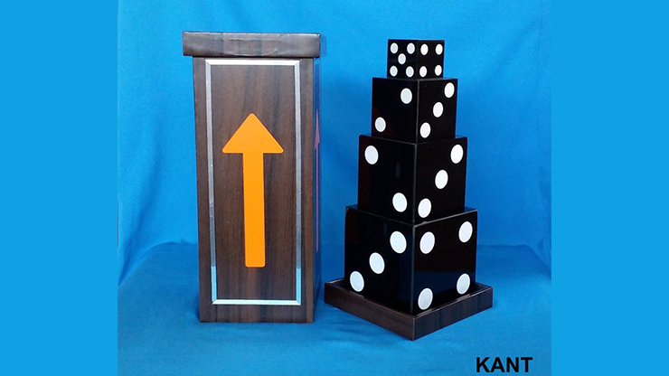(image for) Mystery of Dice Pyramid by Kant Magic - Trick - Click Image to Close