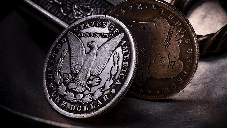 (image for) Skymember Presents Monarch (Morgan) un-gimmicked Coin Only by Avi Yap - Trick - Click Image to Close
