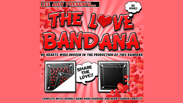 (image for) LOVE BANDANA by Lee Alex - Trick - Click Image to Close