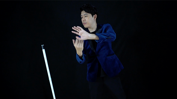 (image for) Dancing Vanishing Cane V2 / WHITE (D.V.C.) by Magiclism - Click Image to Close