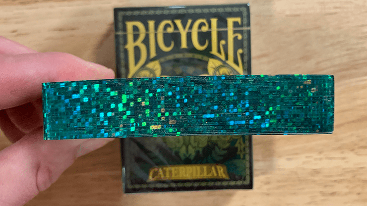 (image for) Gilded Bicycle Caterpillar (Dark) Playing Cards - Click Image to Close